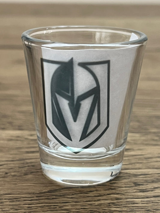 Golden Knight-shot glass