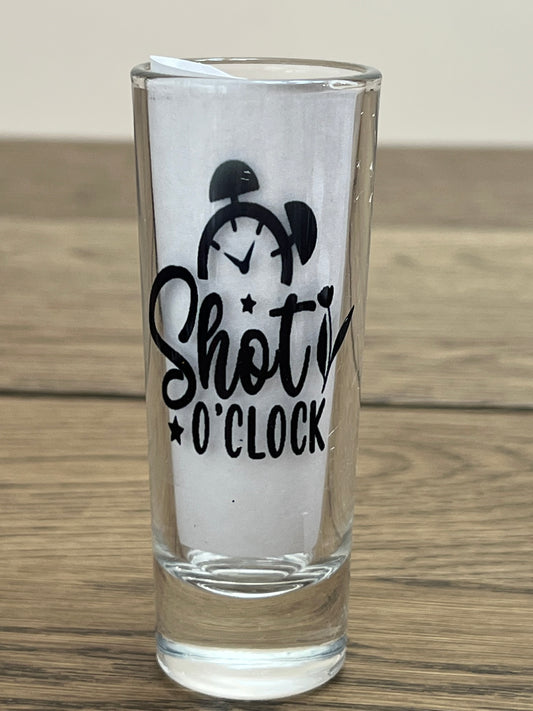 Shot O'clock Shot Glass
