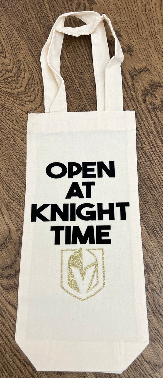 Open at Knight Time-Booze Bag