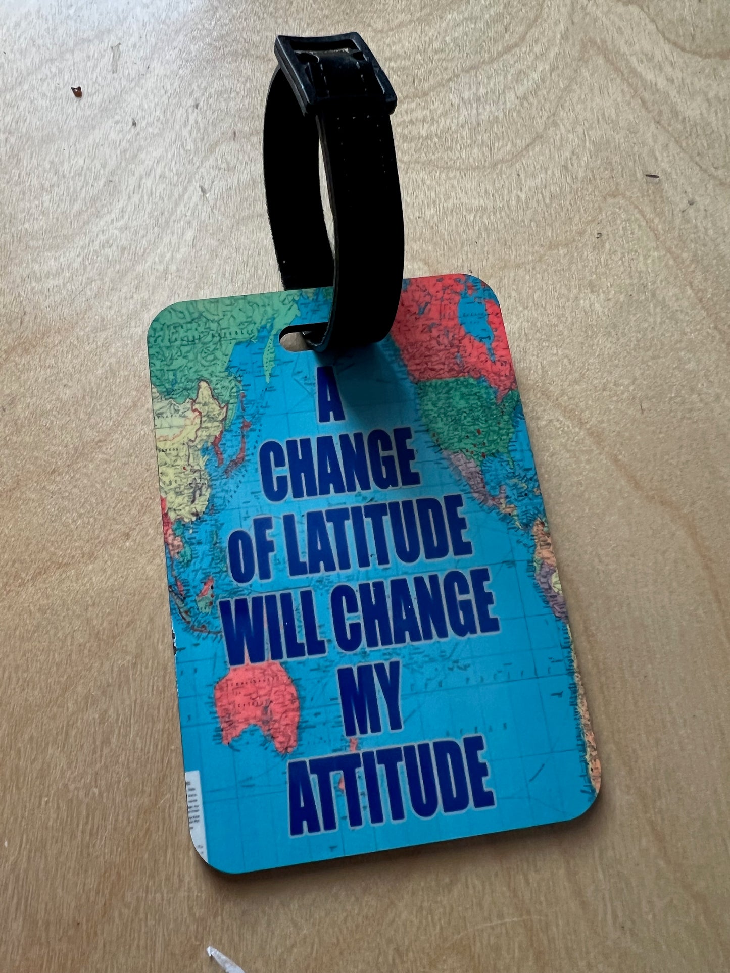 Change in Latitude-Bag/Luggage Tag