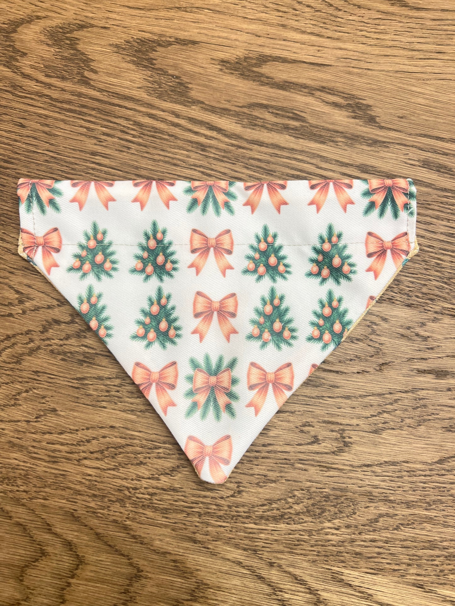 Pet Bandana-Monogram/Reversible